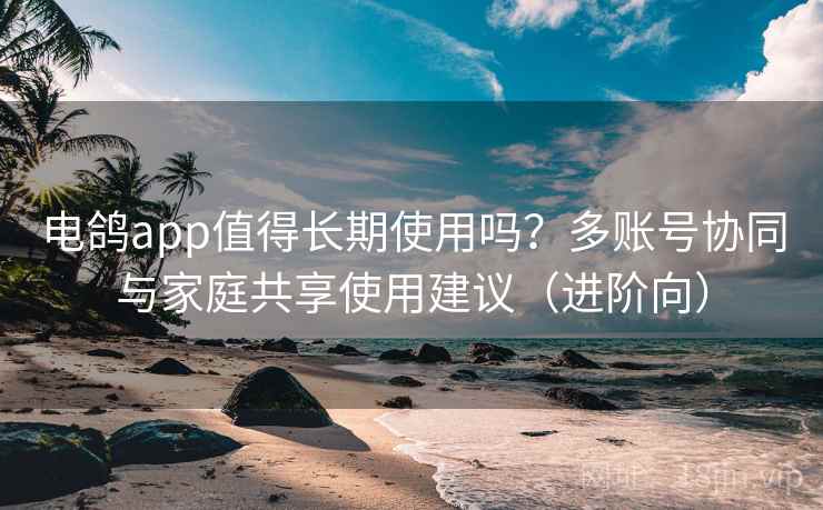 电鸽app值得长期使用吗？多账号协同与家庭共享使用建议（进阶向）